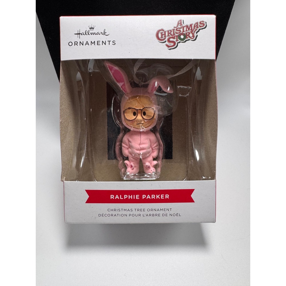 Hallmark A Christmas Story Ralphie Parker Pink Bunny Suit Ornament‎ 3HCM4760 NEW